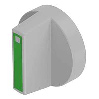 EAO 52-929.50 Switch Actuators Lever, illuminative, Green, Grey, short, plastic