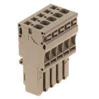 Weidmuller 1855020000 Pluggable Terminal Blocks ZP 4/1AN/5