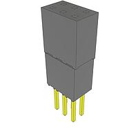 Samtec ESQ-103-34-G-D Sockets Elevated Socket Strip