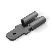 AMP Connectors - TE Connectivity 1742597-1 Quick Disconnects 250/187 FASTON ADPTR 018/032 BR