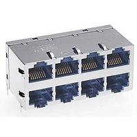 Bel Fuse 0879-2G2R-54 Magnetic Jack MagJack 1000BaseT, 2X2, G/G, RoHS