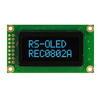 Microtips Technology REC000802AWPP5N00000 OLED Displays White OLED 8 x 2 Graphic Display
