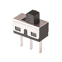 Same Sky (formerly CUI Devices) SLW-1276864-4A-D Slide Switches 12.7 x 6.8 x 6.4 mm, 2 mm Raised Slide Actuator, Vertical, Through Hole