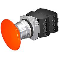 SIEMENS 52PM9V8D Pushbutton PUSHBUTTON,MOM,ORG,2 1/2" PLST,2POS,4BJK