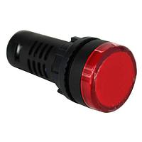 VCC PCL2212V100B Indicators PMI RND 22mm LED 12V Flat Lens Red