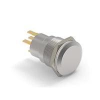 Alcoswitch - TE Connectivity 3-2213767-4 Pushbutton Switches AV19 SPL 0.4VA MOVE RING LED GREEN 12V