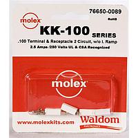 Molex 76650-0089 Connector Kits KK-100 Connector Kit Recep and term 2Ckt
