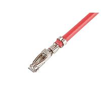 Molex 217501-2101 Pre-Crimped Lead Pre-Crimped Lead 75mm , 26 AWG, Red
