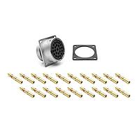 Amphenol SINE Systems RT0W01419SKNH03-K Connector Kits Square Flange Recept silicone seal IP69k