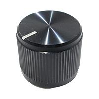 Eagle Plastic Devices 450-7005 Cylindrical Knob BLACK ALUM .75"DIA.