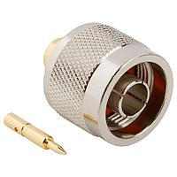 Amphenol RF 082-6124 Connectors STRT PLG .250" S/R