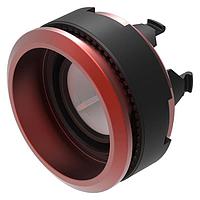 EAO 84-1201.2 Switch Actuators Illuminated pushbutton-actuator red D25 alu IP 67