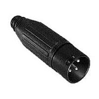 Switchcraft AAA4FPBZH Connectors 4P F SLD XLR PLS HND BLACK FINISH, Ag PLT