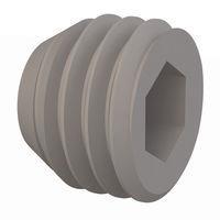 Essentra Components 012528T018 Set Screw Set Screw, Socket Head, 1/4-28 Thread, 3/16 Lg