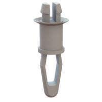 Essentra Components 27TCSP00250 PCB Support PCB Support, Snap Fit, .156/.156 Hole, .250 Spacer