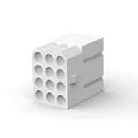 AMP Connectors - TE Connectivity 770098-1 Receptacle Housings RECPT 12P DETENT LK matrix