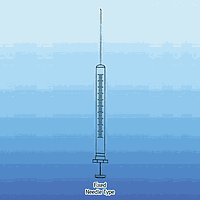 SGE SE.009463 Syringe luer lock needle 25ml (009462 동일)