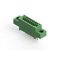 EDAC 345-008-523-607 With Flanges .100" (2.54mm) Pitch Card Edge Connector