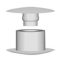 Essentra Components 8201050008VR Female Rivet PUSH CLIPS 5.2