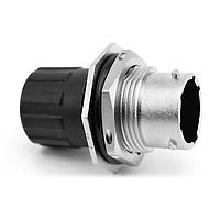 Amphenol SINE Systems RT072028PNHEC03 Connectors 28 Position  Jam Nut Receptacle, Male, Shell Size 20, Silicone Seal, and End Cap with Individual Wire Sealing