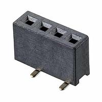 Harwin M50-3140445 Receptacle 4 WAY SIL VERT SMT SKT