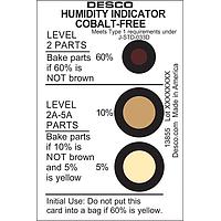Desco 13855 Anti-Static Control Products HUMIDITY INDICATOR CARD, COBALT-FREE, 5-10-60%,  125/CAN