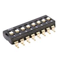 E-Switch KAG08LGGR DIP Switches DIP, SPDT, SMT, 8 pos