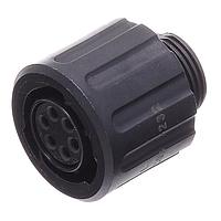 Amphenol SINE Systems RTS6BS10N6SHEC03 Connectors Male straight plug end cap Sz 10 6 p