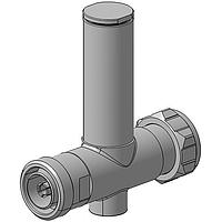 HUBER+SUHNER 3407.41.0038 Connectorized Surge Protectors Quarter-wave stub 7/16 plug(m) to 7/16 jack(f), 380-512MHz
