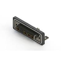 EDAC 630W9W4-640-4N4 Mixed Contact D-Sub Connectors Right-angle Waterproof Power Combo D-Sub Connector