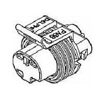 Aptiv 12065299 4-Way 4P F LT GRY CONN ASY MP 150 SERIES 14AMP