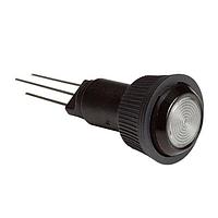 BIVAR PM5-KNRD Indicators Red 9.1mm Quick Mnt Panel Ind