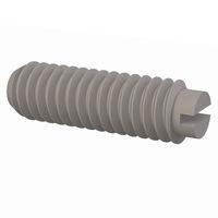 Essentra Components 010832S050 Set Screw Set Screw, Slotted Head, #8-32 Thread, 1/2 Lg