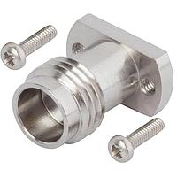 Amphenol SV Microwave SF3321-60018-2S PCB Connectors 1.85mm F PCBComp/Mnt Conn 2Hole w Scrw