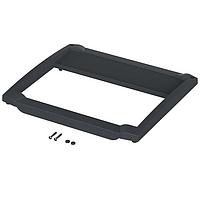 BOPLA 20251224 Frames FRAME, SCREW-ON, BOCARD, 264 X 232.85 X 18.6MM, OPEN, ABS, GRAPHITE GRAY, BCD 250 FO-K-7024