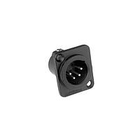 Amphenol Audio AC4MDZB-AU BULK Connectors ML PIN 4 CONT BLK POLY