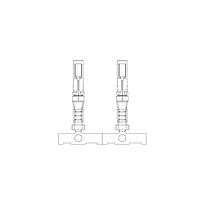 Amphenol LTW SAF16B-01G03 Contacts STAMP ASSEMBLY PIN 10A FPIN 03Uin REEL