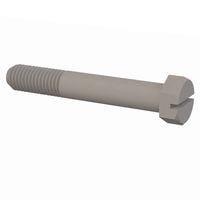 Essentra Components 3262511400 Slotted Hex Slotted Hex Screw, 5/8-11 Thread, 4 Lg