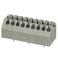Same Sky (formerly CUI Devices) TBL002A-350-09GY-2GY Fixed Terminal Blocks Terminal block, screwless, 3.50, 45, 9 poles, cool gray