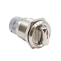 E-Switch PVK4S21B0SS Anti-Vandal ANTI-VANDAL, 2A 24VDC, SPDT On-(On), Panel Mount, Front Solder