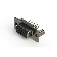 EDAC 628-M09-621-BT3 D-Sub Connectors - Standard Density Vertical Machined D-Sub Connector