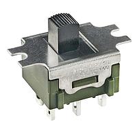 NKK Switches MS22AFW01 Slides DPDT ON-NONE-ON SLDR
