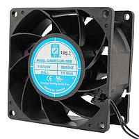 Orion Fans OA80EC-UR-1WB Axial EC Axial Fan, Universal Range, 80x80x38mm, 115VAC/230VAC, 38.6CFM, 0.22"H20