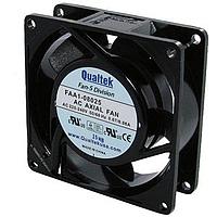 Qualtek Electronics FAA1-08025NBMW31 Axial AC FAN 80x25mm Ball 115VAC WIRE