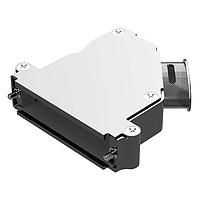 Amphenol Positronic D50000AKNE0/AA Banded Backshell D-Sub Backshell Banded Ellipt Side slot M internal hex,  Size 5