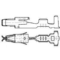 AMP Connectors - TE Connectivity 185026-1 Quick Connect JPT RCPT SEAL ON WIRE