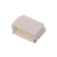 Amphenol Commercial Products G846A04100Y1EU Plug Housing Wire to Board 1.0mm Pitch R/A SMT,1x4Pin,MATTE TIN,NY46,NATURAL