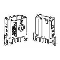 AMP Connectors - TE Connectivity 1379165-4 Shrouded 4W MQS HDR POS MATE YELLOW