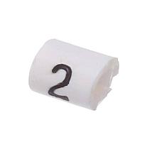 AMP Connectors - TE Connectivity EC0307-000 Wire Labels & Markers Z-Type RMP/RMS Marker Violet