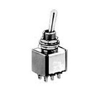 APEM 5646A9 Miniature Toggle Switch SPDT 6A 125V 11.4mm On-On
